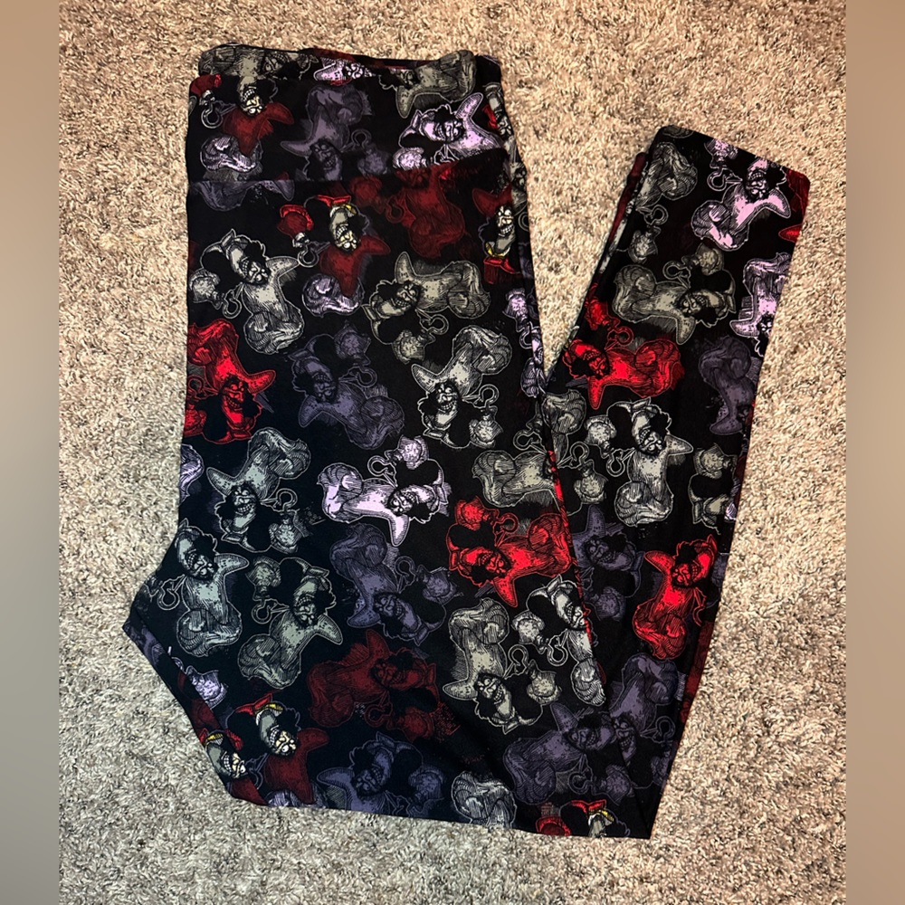 Disney Captain Hook LulaRoe Leggings Plus Size TC2